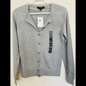 NWT Banana Republic forever crewneck cardigan, S